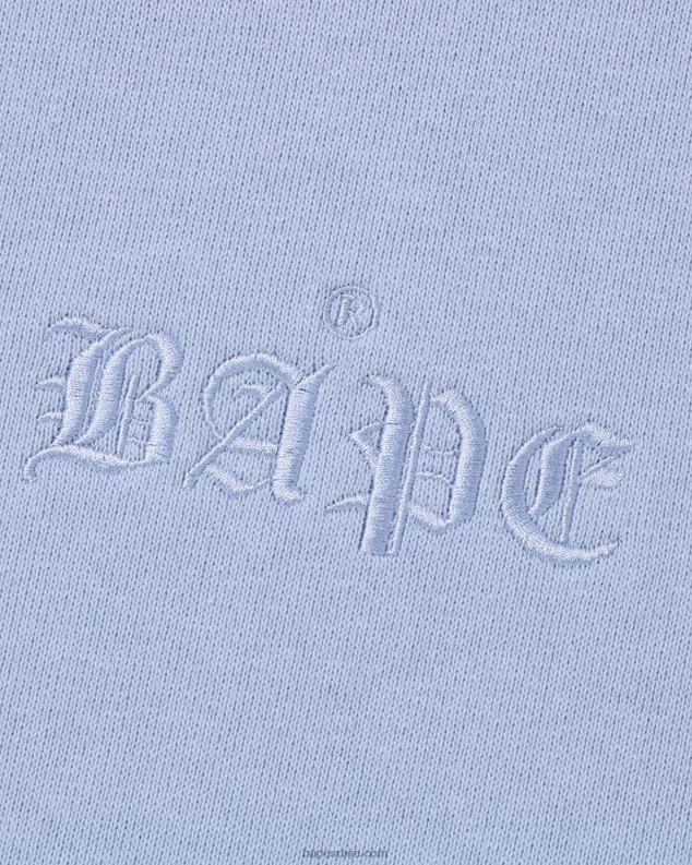 светло плава мушкарци A Bathing Ape пуловер с капуљачом J4280273