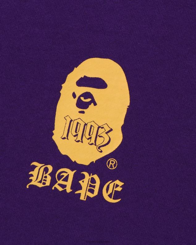 љубичаста мушкарци A Bathing Ape пуловер хоодие J4280279
