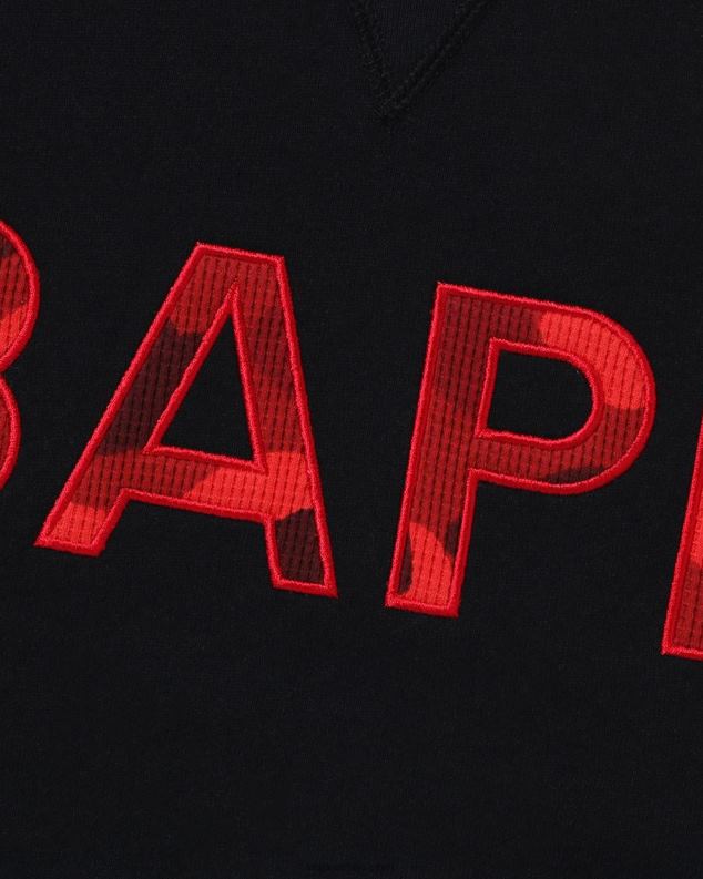 црн мушкарци A Bathing Ape фластер опуштеног кроја J4280293