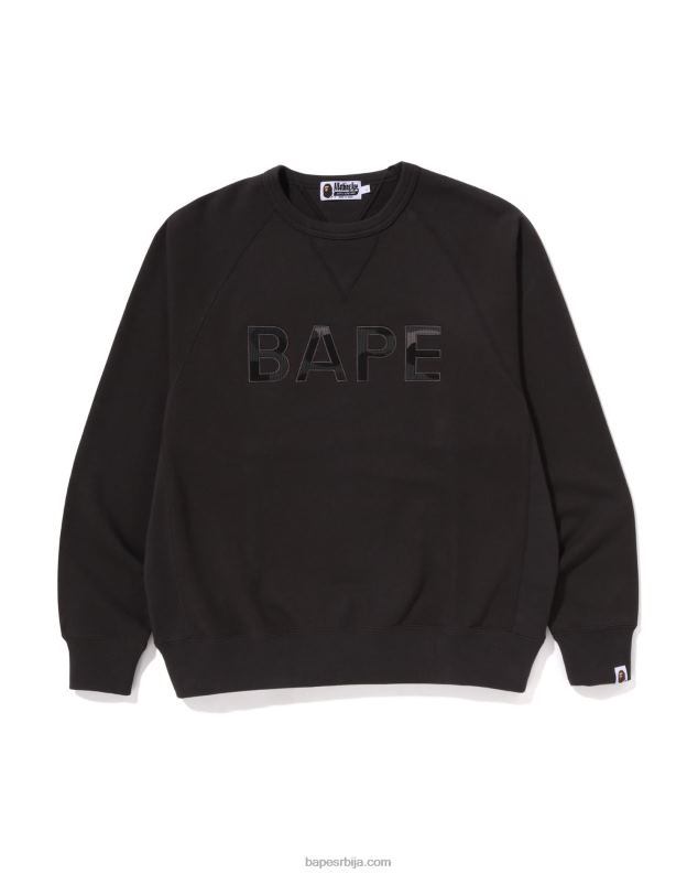 тамно сива мушкарци A Bathing Ape фластер опуштеног кроја J4280294
