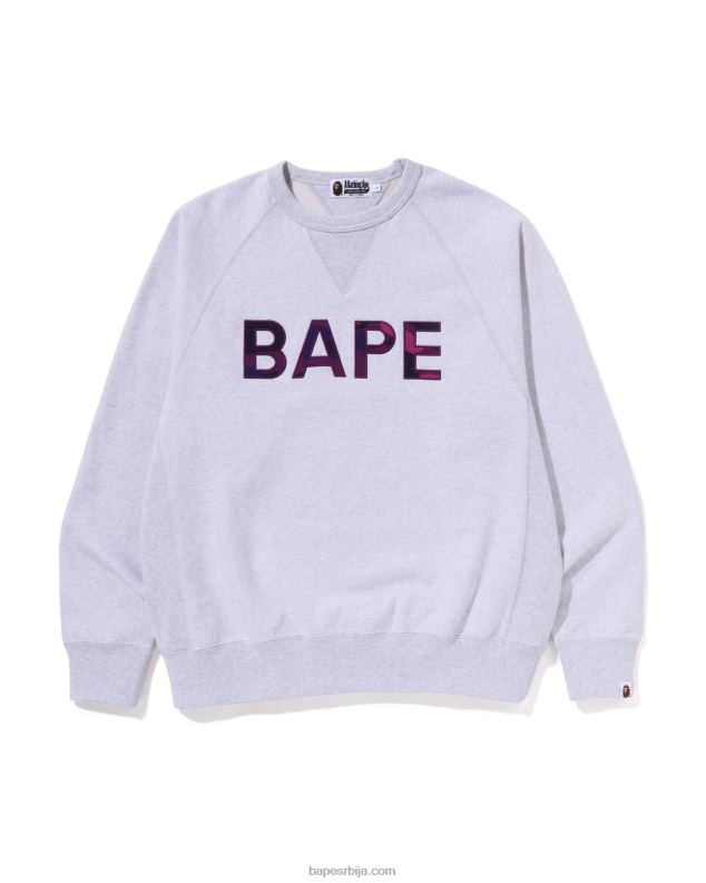 сива мушкарци A Bathing Ape фластер опуштеног кроја J4280295