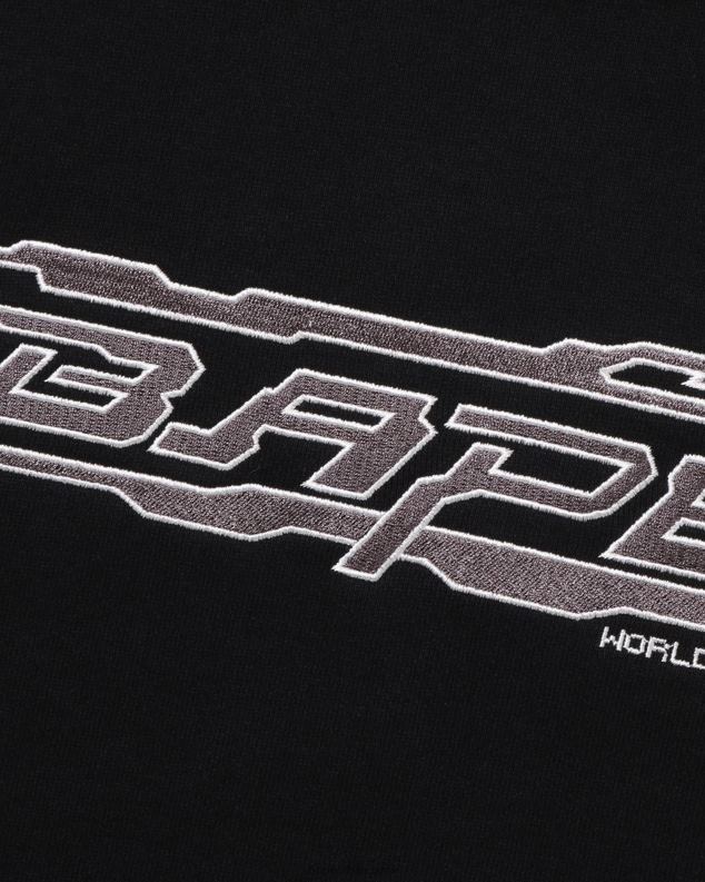 црн мушкарци A Bathing Ape шивање пуловера с капуљачом J4280315