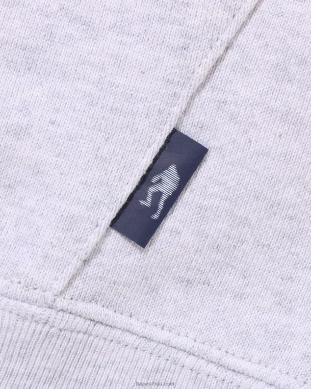 сива мушкарци A Bathing Ape шивање пуловера с капуљачом J4280316