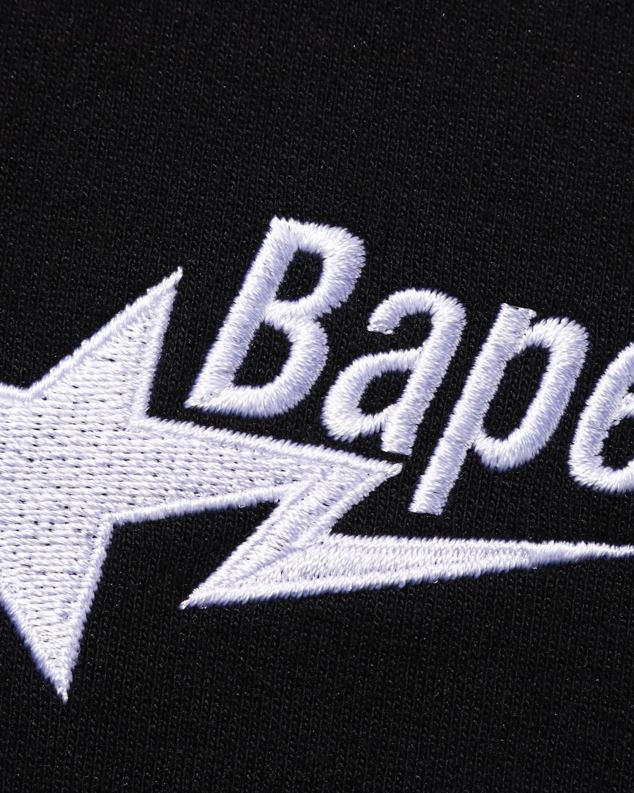 црн мушкарци A Bathing Ape лого опуштеног кроја J4280324