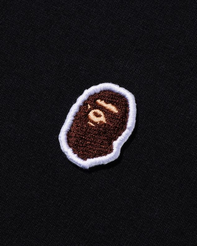 црн мушкарци A Bathing Ape хеад оне поинт тее J4280337