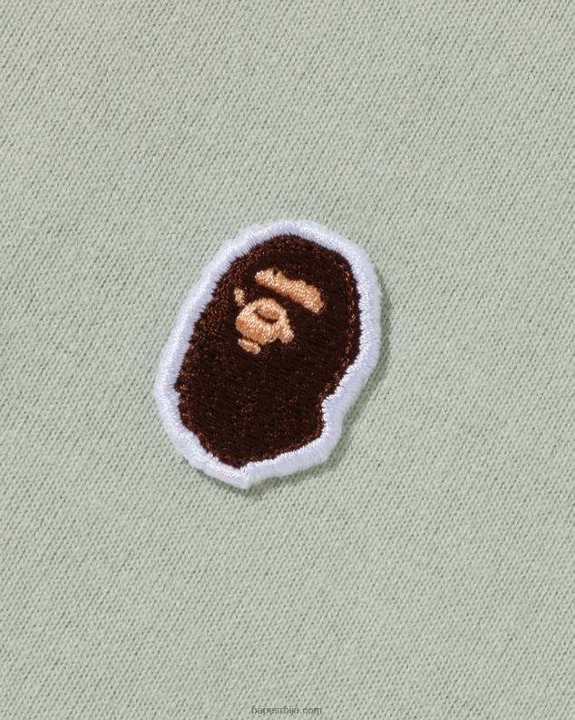 Војничко зелена мушкарци A Bathing Ape хеад оне поинт тее J4280339