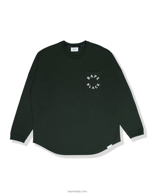 дубока џунгла мушкарци A Bathing Ape мајица дугих рукава са логом J4280351