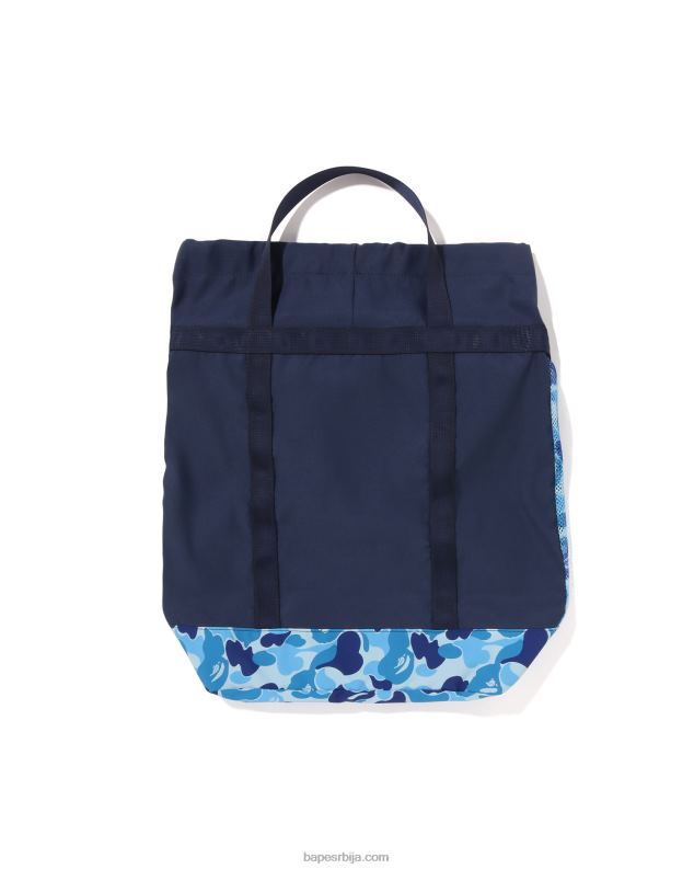 светло плава мушкарци A Bathing Ape абц цамо мрежаста торба J4280395