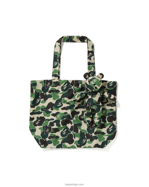 Војничко зелена мушкарци A Bathing Ape абц цамо беар еко торба (е) J4280474