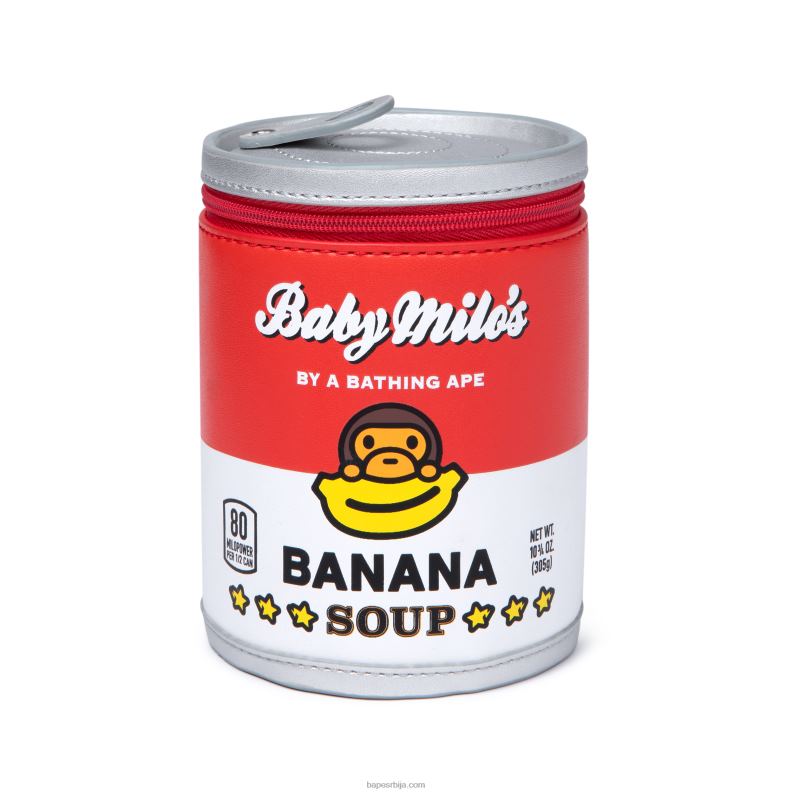 јарко црвена мушкарци A Bathing Ape може торбица J4280759