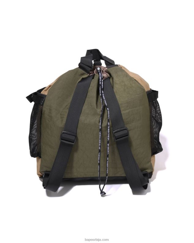 беж мушкарци A Bathing Ape вишеструка торба за блокирање боја J4280457
