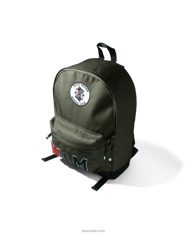 светло зелена мушкарци A Bathing Ape заузет дан ајкула пакет J4280748