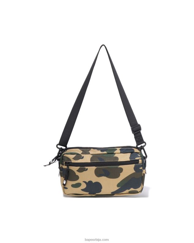 жута мушкарци A Bathing Ape 1. цамо мини торба за раме J4280469