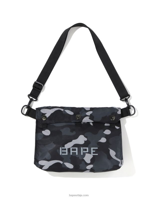 тамно сива мушкарци A Bathing Ape градатион цамо торба за раме J4280769