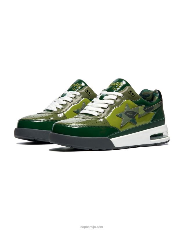 Војничко зелена мушкарци A Bathing Ape пут ста #1 м1 J4280691