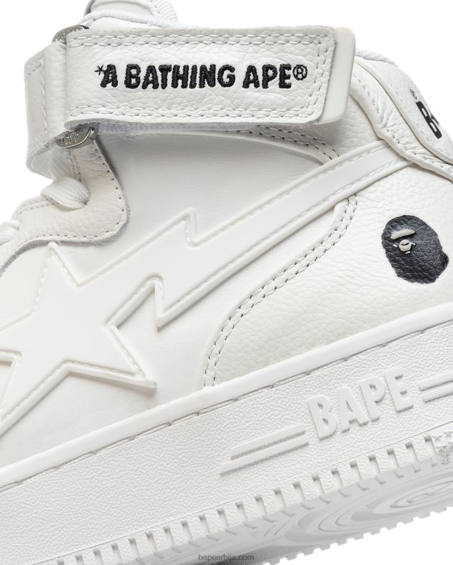 бео мушкарци A Bathing Ape ми патике J4280742