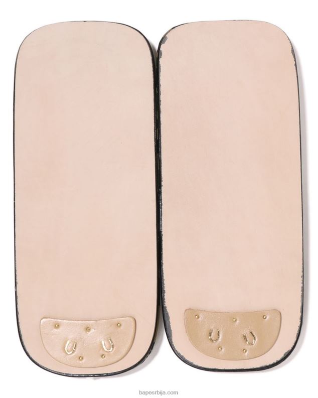 Војничко зелена мушкарци A Bathing Ape абц цамо јапанске сандале J4280667
