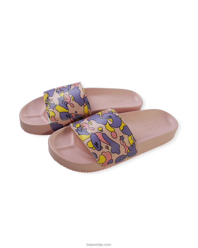 светло розе мушкарци A Bathing Ape к хаин ста цамо сандале J4280729